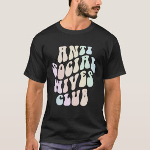 アンチSOCIAL WIRES CLUB配偶者レトロ内向型WHM Tシャツ