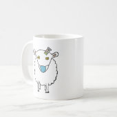 アンチVax Sheep予防接種 コーヒーマグカップ (正面左)