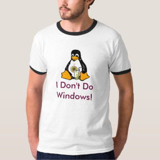 アンチWindowsのタキシード Tシャツ