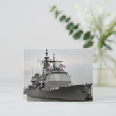 アンツィオの第二次世界大戦のアメリカ軍艦 ポストカード (スタンド正面)