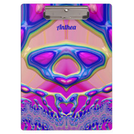 アンテア～奇怪な3D!～ピンクブルーグリーンオリジナル クリップボード