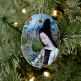 アンティオキアの聖マーガレット(詳細、M 070) セラミックオーナメント