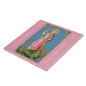 アンティオキアの聖マーガレット(SAU 038) タイル (側面)