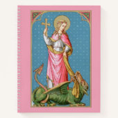 アンティオキアの聖マーガレット(SAU 038) ノートブック (正面)