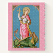 アンティオキアの聖マーガレット(SAU 038) ノートブック (裏面)