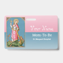 アンティオキアの聖マーガレット(SAU 038) バッジ