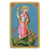 アンティオキアの聖マーガレット(SAU 038) マグネット (縦)