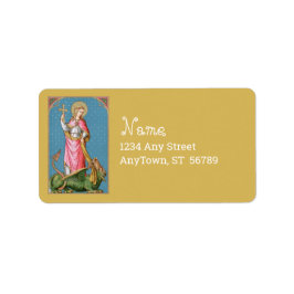 アンティオキアの聖マーガレット(SAU 038) ラベル