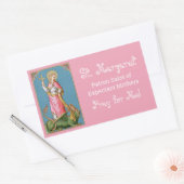 アンティオキアの聖マーガレット(SAU 038) 長方形シール (封筒)