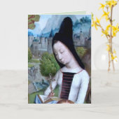 アンティオック(詳細; M 070)カードの聖マーガレット カード (黄色い花)