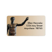 アンティキテラ像 ラベル (正面)