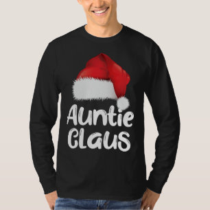アンティクロースクリスマスファミリーマッチングサンタハットP Tシャツ