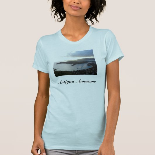 アンティグかわいらしア島/引用文女子Tシャツ Tシャツ (正面)