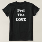 アンティグアの愛国的な色 Tシャツ (デザイン裏面)