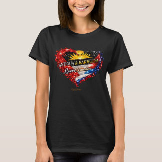 アンティグアの愛国的な色 Tシャツ