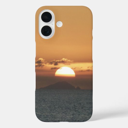 アンティグアの日の入り I 海景写真 Case-Mate iPhoneケース (裏面)