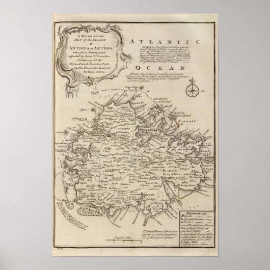 アンティグアまたはアンテゴ ポスター (正面)