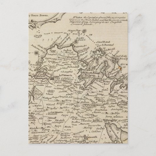 アンティグアまたはアンテゴ ポストカード (正面)