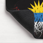 アンティグアアンティグアアメリカ合衆国ツリールーツ国旗 マウスパッド (コーナー)