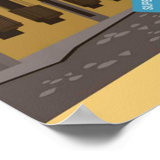 アンティグアグアテマラ旅行ポスター ポスター (角)