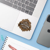 アンティグアグアテマラ旅行 シール (ノートパソコンとiPhone)