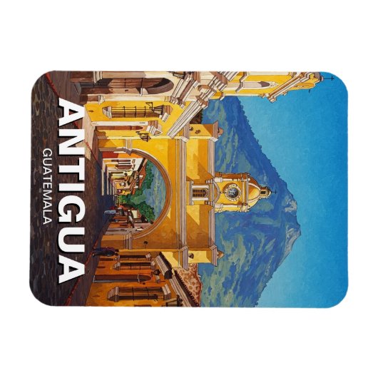 アンティグアグアテマラ旅行 マグネット (横)