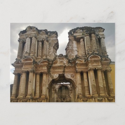 アンティグアグアテマラ遺跡 ポストカード (正面)