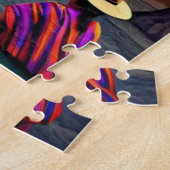 アンティグアグアテマラ | 旅行ヴィンテージレトロ ジグソーパズル (側面)