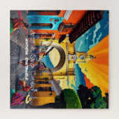 アンティグアグアテマラ | 旅行ヴィンテージレトロ ジグソーパズル (横)