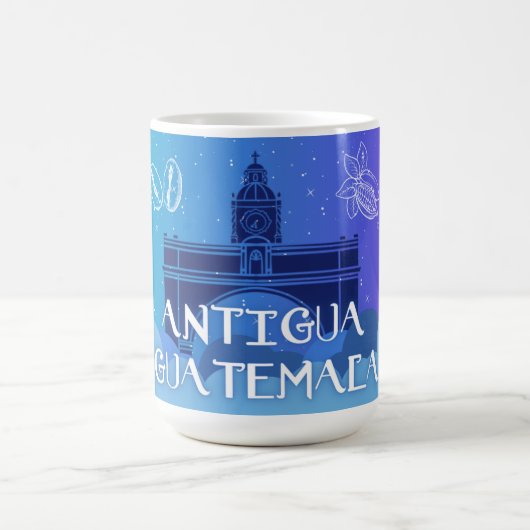 アンティグアテマラ夜空マグカップ モーフィングマグカップ (中央)