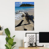 アンティグアビーチポスター ポスター (ホームオフィス)