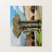 アンティグアファウンテンコンベンントノートルダム – メルク。 ジグソーパズル (縦)