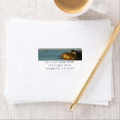 アンティグアンコーストビューティフルアイランドシースケープ ラベル (インサイチュ)