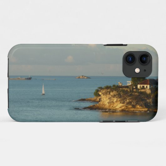 アンティグアンコーストビューティフルアイランドシースケープ Case-Mate iPhoneケース (裏面(横))