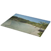 アンティグアンビーチ美しい熱帯風景 カッティングボード (角)