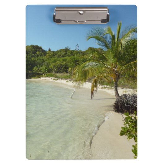 アンティグアンビーチ美しい熱帯風景 クリップボード (正面)