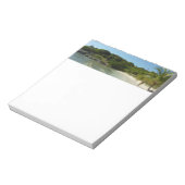 アンティグアンビーチ美しい熱帯風景 ノートパッド (回転)