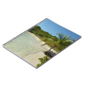 アンティグアンビーチ美しい熱帯風景 ノートブック (左側)