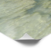 アンティグアンビーチ美しい熱帯風景 ポスター (コーナー)