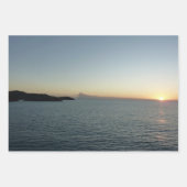 アンティグアンビーチ美しい熱帯風景 ラッピングペーパーシート (正面3)