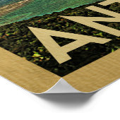 アンティグアヴィンテージ旅行 ポスター (角)