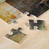 アンティグア修道院メルセド回廊。 ジグソーパズル (側面)