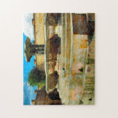 アンティグア修道院メルセド回廊。 ジグソーパズル (縦)