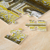 アンティグア教会マーセドBaroqueファサード。 ジグソーパズル (側面)