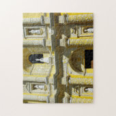 アンティグア教会マーセドBaroqueファサード。 ジグソーパズル (縦)