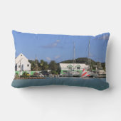 アンティグア枕のリバーシブル風景写真 ランバークッション (裏面)