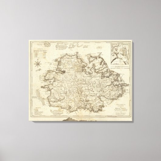 アンティグア キャンバスプリント (正面)