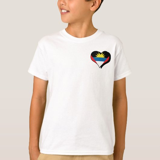 アンティグア・バーブーダが好き Tシャツ (正面)