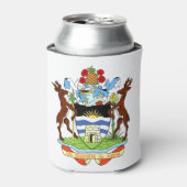 アンティグア・バーブーダの紋章 缶クーラー (缶正面)