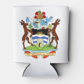 アンティグア・バーブーダの紋章 缶クーラー (正面)